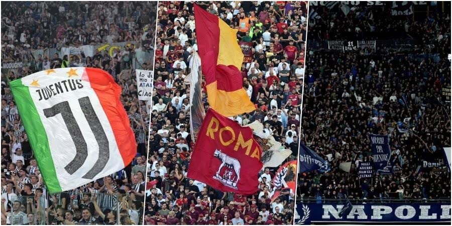 Juventus regina indiscussa dei tifosi