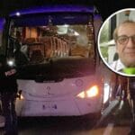 Agguato a bus basket: autista ucciso da un sasso