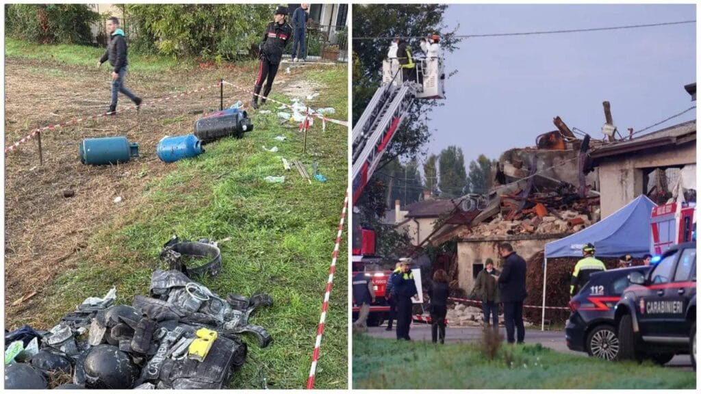 Sgombero finisce in tragedia: esplosione e crollo