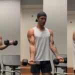 Il duro allenamento di Stefano De Martino fa il giro del web